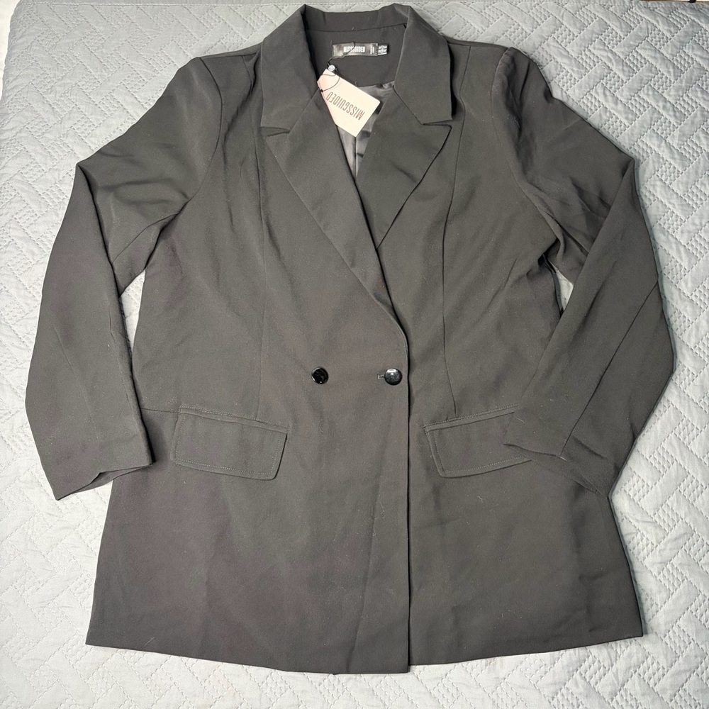 Missguided + Charcoal Blazer